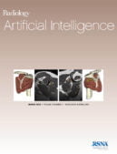 [Cover] Radiology Artificial Intelligence Vol 5, No 2